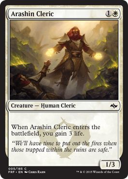 Fate Reforged 005/185 Arashin Cleric