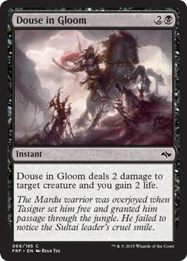 Fate Reforged 068/185 Douse in Gloom