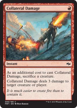 Fate Reforged 095/185 Collateral Damage