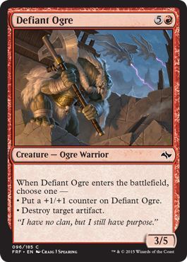 Fate Reforged 096/185 Defiant Ogre