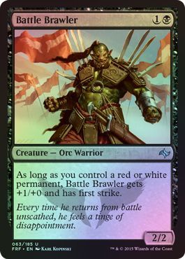 Fate Reforged 063/185 Battle Brawler (Foil)