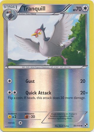 Black & White 085/114 Tranquill (Reverse Holo)