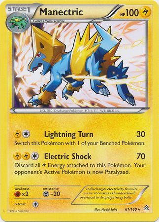 Primal Clash 061/160 Manectric (Holo)