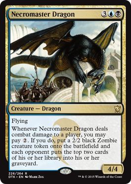 Dragons of Tarkir 226/264 Necromaster Dragon