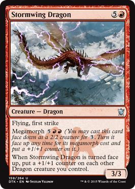 Dragons of Tarkir 159/264 Stormwing Dragon