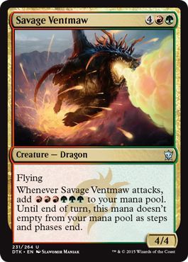 Dragons of Tarkir 231/264 Savage Ventmaw