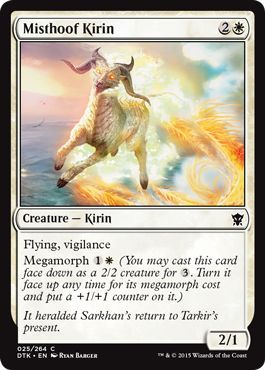 Dragons of Tarkir 025/264 Misthoof Kirin