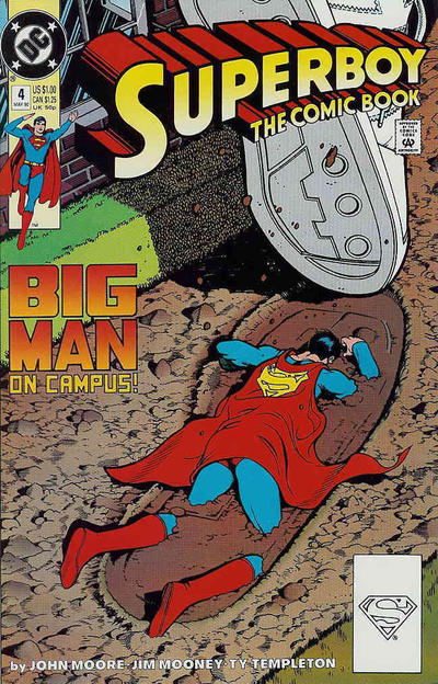 Superboy the Comic Book #4 DC Comics (1990)