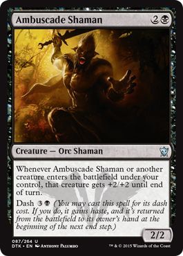 Dragons of Tarkir 087/264 Ambuscade Shaman