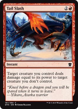 Dragons of Tarkir 161/264 Tail Slash