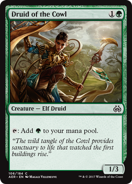 Aether Revolt 106/184 Druid of the Cowl