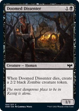 Innistrad: Crimson Vow 106/277 Doomed Dissenter