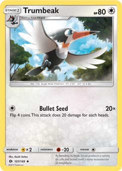 Sun & Moon 107/149 Trumbeak