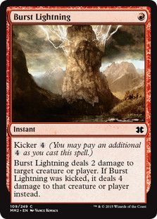 Modern Masters 2015 109/249 Burst Lightning