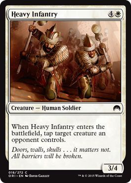 Magic Origins 018/272 Heavy Infantry