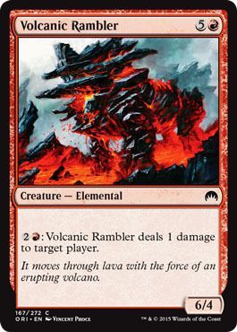 Magic Origins 167/272 Volcanic Rambler