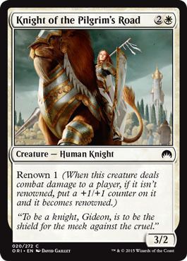 Magic Origins 020/272 Knight of the Pilgrim's Road