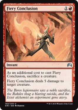 Magic Origins 144/272 Fiery Conclusion