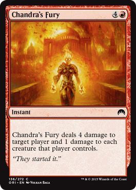 Magic Origins 136/272 Chandra's Fury