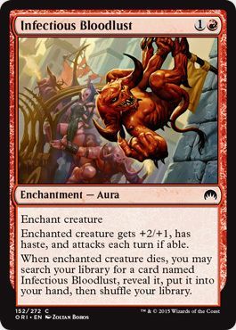 Magic Origins 152/272 Infectious Bloodlust