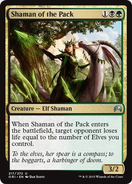 Magic Origins 217/272 Shaman of the Pack