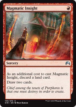 Magic Origins 155/272 Magmatic Insight