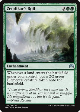 Magic Origins 209/272 Zendikar's Roil