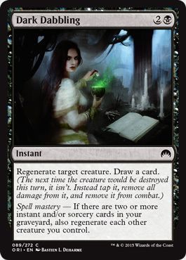 Magic Origins 089/272 Dark Dabbling