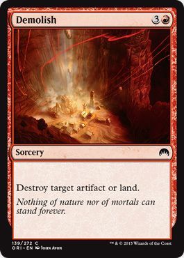 Magic Origins 139/272 Demolish