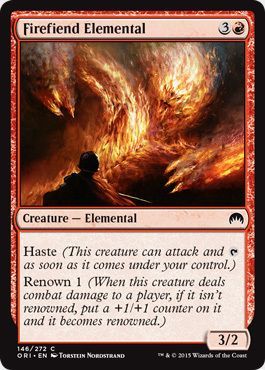 Magic Origins 146/272 Firefiend Elemental