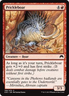 Magic Origins 158/272 Prickleboar