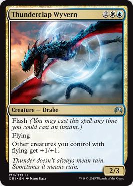 Magic Origins 218/272 Thunderclap Wyvern