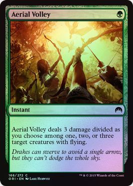 Magic Origins 168/272 Aerial Volley (Foil)