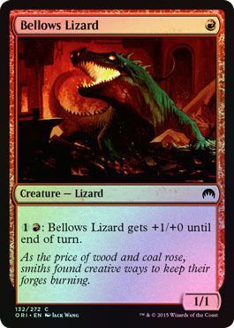 Magic Origins 132/272 Bellows Lizard (Foil)