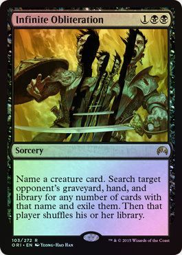 Magic Origins 103/272 Infinite Obliteration (Foil)