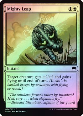 Magic Origins 026/272 Mighty Leap (Foil)