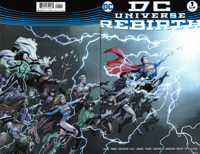 DC Universe Rebirth #1 DC Comics (2011)