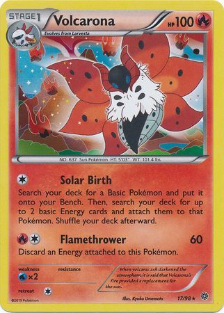 Ancient Origins 17/98 Volcarona (Holo)