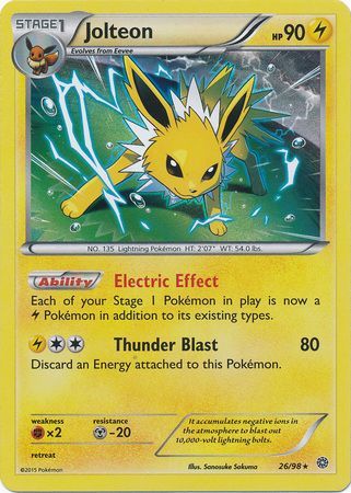 Ancient Origins 26/98 Jolteon (Reverse Holo)