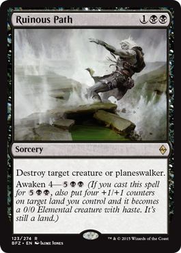 Battle for Zendikar 123/274 Ruinous Path