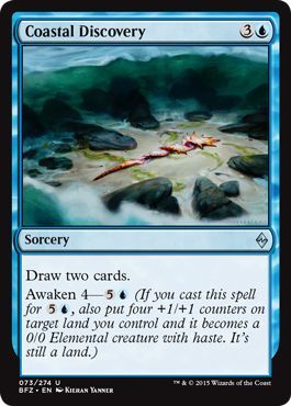 Battle for Zendikar 073/274 Coastal Discovery