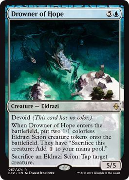 Battle for Zendikar 057/274 Drowner of Hope