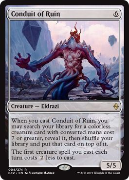 Battle for Zendikar 004/274 Conduit of Ruin