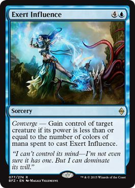 Battle for Zendikar 077/274 Exert Influence