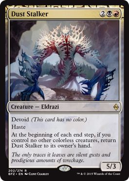 Battle for Zendikar 202/274 Dust Stalker