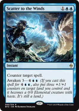 Battle for Zendikar 085/274 Scatter to the Winds