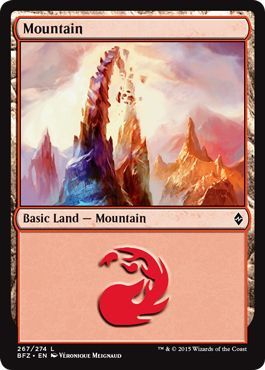 Battle for Zendikar 267/274 Mountain