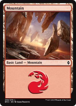 Battle for Zendikar 268/274 Mountain