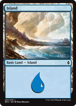 Battle for Zendikar 255/274 Island