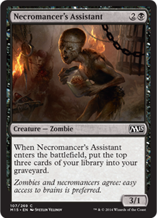 Magic 2015 107/269 Necromancer's Assistant